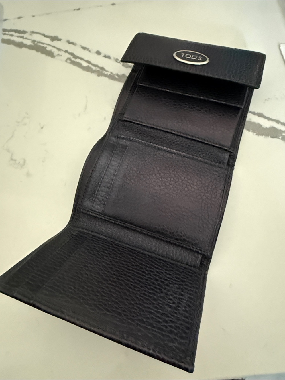 Tod's Pebbled Leather Wallet - Picture 2 of 16